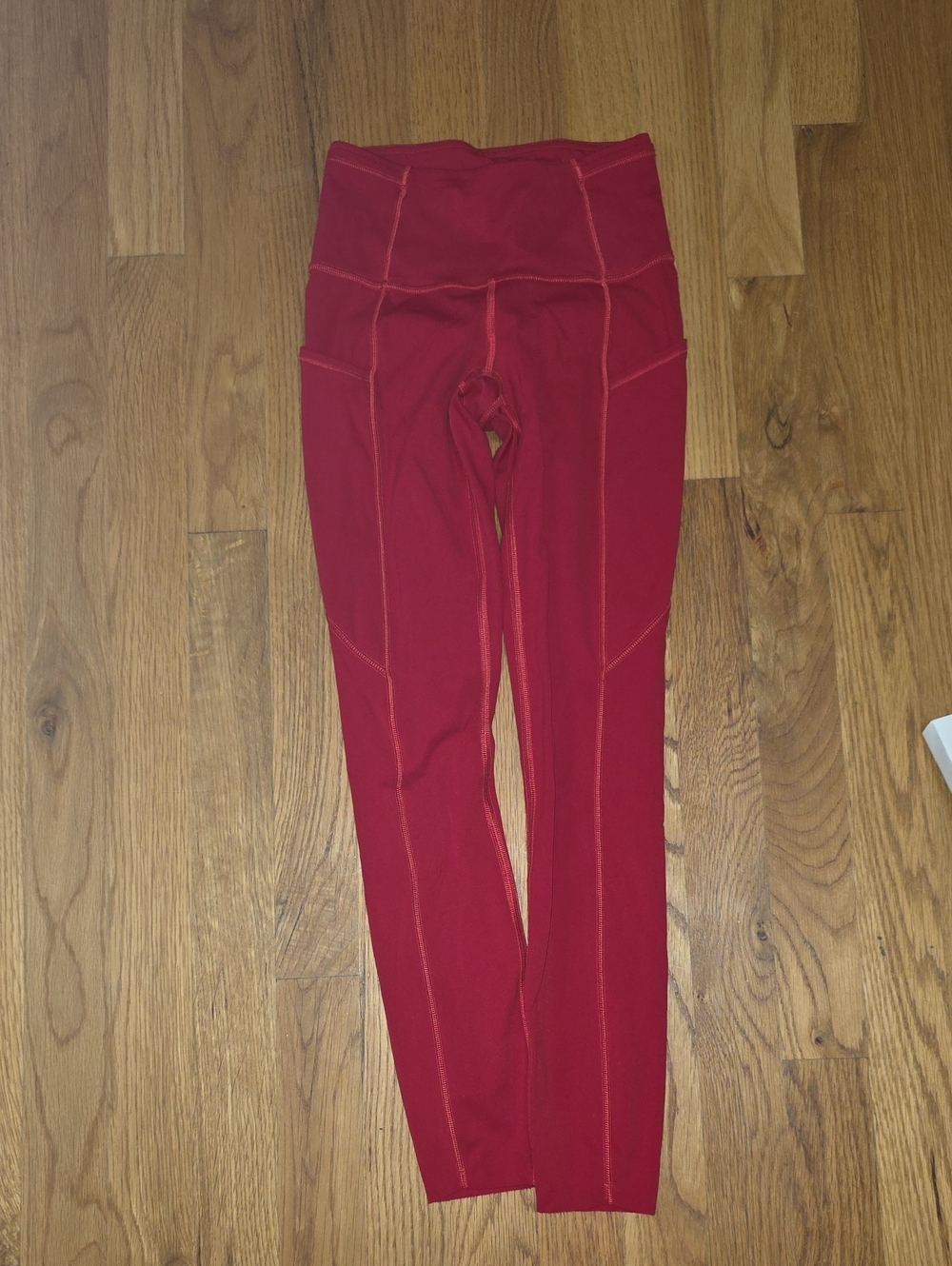 Lululemon Women’s High-Waist Red Active Leggings